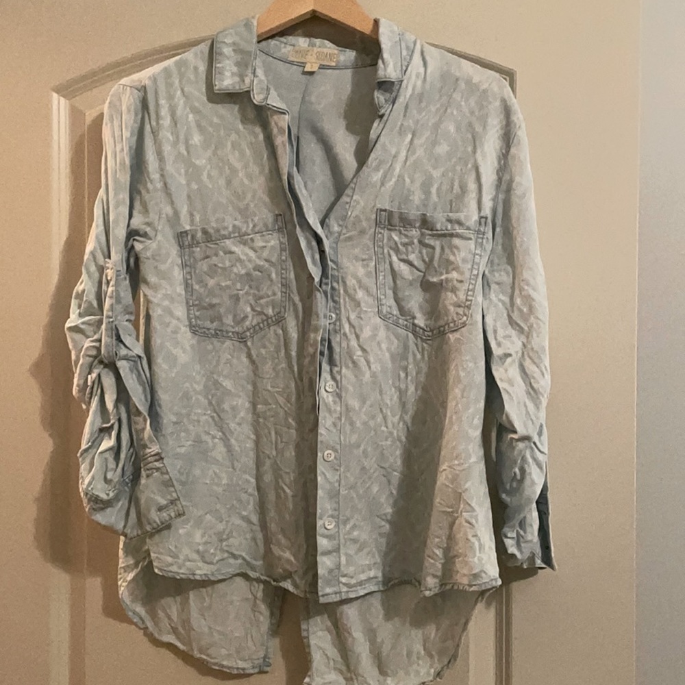 Olive & Sloan Flowy Dress Shirt - Great Fit & Closet Staple.
